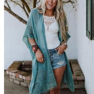 Bodysuit and kimono brand new never worn